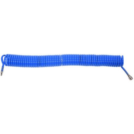YATO Pneumatická hadica (špirála) s rýchlospojkou 8,0 x 12 mm x 15 m 1,2 MPa