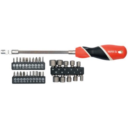 Skrutkovač YATO flexibilný 1/4" 31 dielov