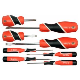 Sada skrutkovačov YATO 8 kusov magnetických S2 Sada skrutkovačov YATO 8 kusov magnetických S2