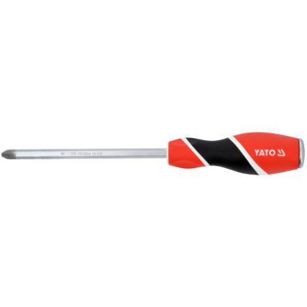 Skrutkovač YATO PH3 x 150 mm magnetický, nárazový CrV