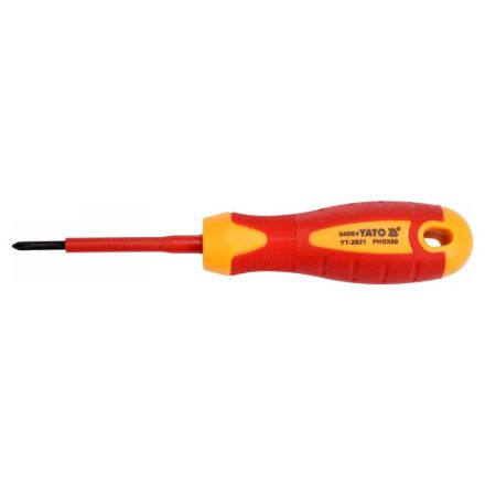 Skrutkovač YATO PH0 x 60 mm izolovaný do 1000 V