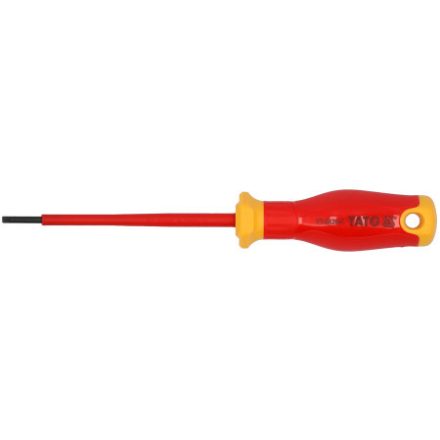 YATO Skrutkovač plochý 3 x 100 mm, izolovaný do 1000 V, tenký dizajn