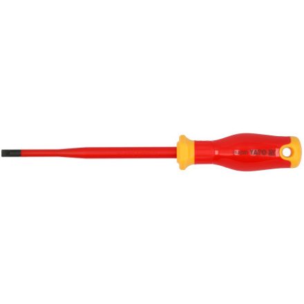 YATO Skrutkovač plochý 6,5 x 150 mm, izolovaný do 1000 V, tenký dizajn