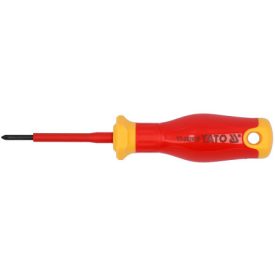 YATO Skrutkovač PZ0 x 60 mm, izolovaný do 1000 V, tenký dizajn   YATO Skrutkovač PZ0 x 60 mm, izolovaný do 1000 V, tenký dizajn