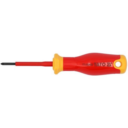 YATO Skrutkovač PZ0 x 60 mm, izolovaný do 1000 V, tenký dizajn