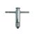 YATO Ratchet vŕták pre otáčanie M5-M12 100 mm