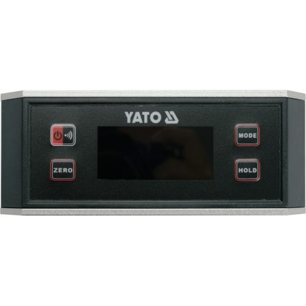 YATO Digitálny mini uhlomer a vodováha 150 mm