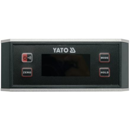 YATO Digitálny mini uhlomer a vodováha 150 mm
