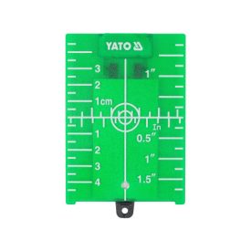 YATO Laserový terč zelený magnetický YATO Laserový terč zelený magnetický