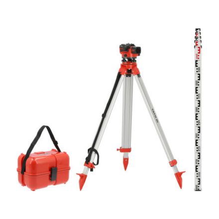 YATO Optická úroveň 32 x 38 mm IP54 sada s trojnožkou