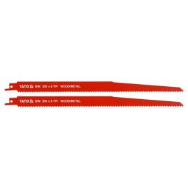 YATO Pílové listy 300 mm/6TPI bimetal (2 ks) YATO Pílové listy 300 mm/6TPI bimetal (2 ks)