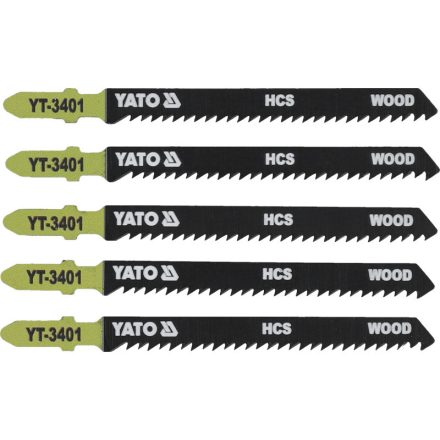 YATO Pílové listy pre dekopírovaciu pílu T10TPI 100/75 mm HCS (5 ks)
