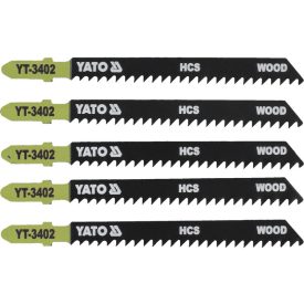 YATO Pílové listy pre dekopírovaciu pílu T8TPI 100/75 mm HCS (5 ks)   YATO Pílové listy pre dekopírovaciu pílu T8TPI 100/75 mm HCS (5 ks)