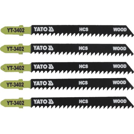 YATO Pílové listy pre dekopírovaciu pílu T8TPI 100/75 mm HCS (5 ks)