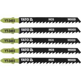 YATO Dekupírske pílovoé listy T6TPI 100/75 mm HCS (5 ks) YATO Dekupírske pílovoé listy T6TPI 100/75 mm HCS (5 ks)