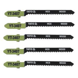 YATO Pílové listy pre dekupírovú pílu T13TPI 75/50 mm HCS (5 ks)   YATO Pílové listy pre dekupírovú pílu T13TPI 75/50 mm HCS (5 ks)
