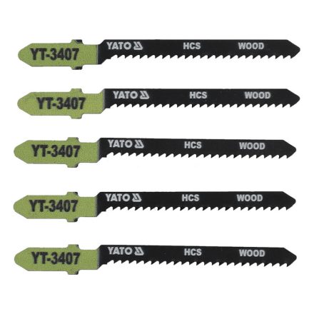 YATO Pílové listy pre dekupírovú pílu T13TPI 75/50 mm HCS (5 ks)