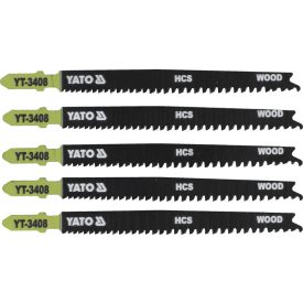 YATO Pílové listy pre dekupírovaciu pílu T13-8TPI 115/90 mm HCS (5 ks)   YATO Pílové listy pre dekupírovaciu pílu T13-8TPI 115/90 mm HCS (5 ks)