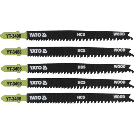 YATO Pílové listy pre dekupírovaciu pílu T13-8TPI 115/90 mm HCS (5 ks)