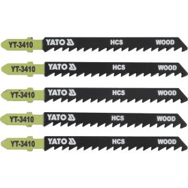 YATO Pílové listy pre dekupírovaciu pílu T6TPI 100/75 mm HCS (5 ks)   YATO Pílové listy pre dekupírovaciu pílu T6TPI 100/75 mm HCS (5 ks)