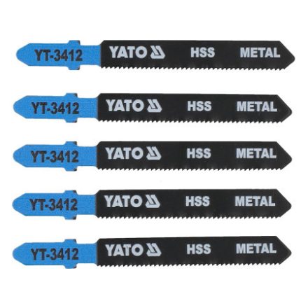 YATO Pílka na dekupír pre kov T-typ 21TPI 75/1,0 mm HSS (5 ks)