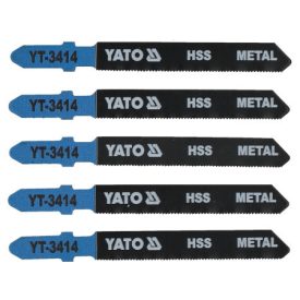 YATO Dekupírske pílovoé listy T32TPI 75/1,0 mm HSS (5 ks) YATO Dekupírske pílovoé listy T32TPI 75/1,0 mm HSS (5 ks)