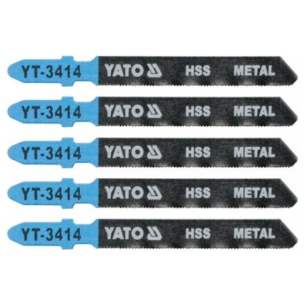 YATO Dekupírske pílovoé listy T32TPI 75/1,0 mm HSS (5 ks)