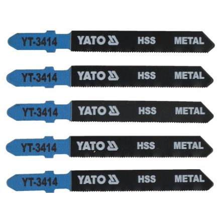 YATO Dekupírske pílovoé listy T32TPI 75/1,0 mm HSS (5 ks)