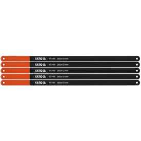 YATO ručný pílový list na kov 300 x 12 mm 24TPI (5 ks) YATO ručný pílový list na kov 300 x 12 mm 24TPI (5 ks)