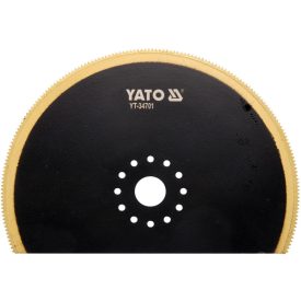 YATO Pílový kotúč pre multifunkčný stroj 100 mm bimetal-titan-nitrid   YATO Pílový kotúč pre multifunkčný stroj 100 mm bimetal-titan-nitrid