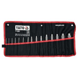 Sada dierovačov YATO 15 kusov 2-22 mm Sada dierovačov YATO 15 kusov 2-22 mm