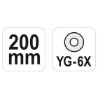 Uchopovač dlaždíc YATO 200 mm