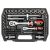 Sada nástrčných kľúčov YATO 72 kusov 1/4", 1/2" CrV