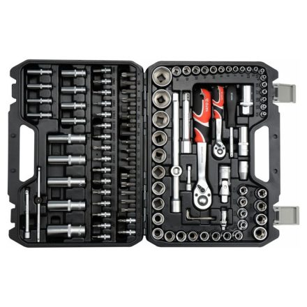 Sada nástrčných kľúčov YATO 108 kusov 1/4", 1/2" CrV