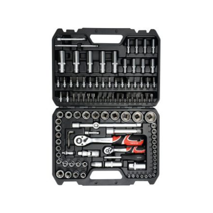 Sada nástrčných kľúčov YATO 108 kusov 1/4", 1/2" CrV