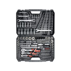 Sada nástrčných kľúčov YATO 150 kusov 1/4", 3/8", 1/2" CrV   Sada nástrčných kľúčov YATO 150 kusov 1/4", 3/8", 1/2" CrV