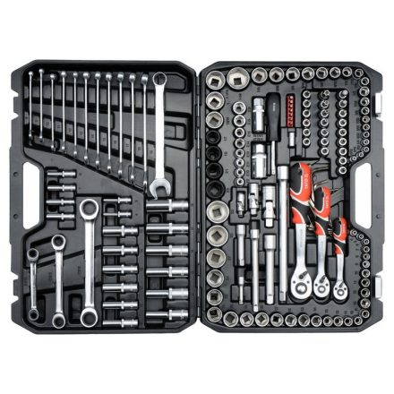 Sada nástrčných kľúčov YATO 150 kusov 1/4", 3/8", 1/2" CrV