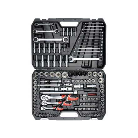 Sada nástrčných kľúčov YATO 150 kusov 1/4", 3/8", 1/2" CrV