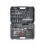 Sada nástrčných kľúčov YATO 150 kusov 1/4", 3/8", 1/2" CrV