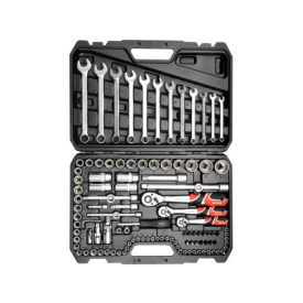 Sada nástrčných kľúčov YATO 111 kusov 1/4", 3/8", 1/2" CrV   Sada nástrčných kľúčov YATO 111 kusov 1/4", 3/8", 1/2" CrV