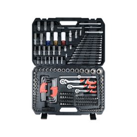 Sada nástrčných kľúčov YATO 198 kusov 1/4" 3/8" 1/2"   Sada nástrčných kľúčov YATO 198 kusov 1/4" 3/8" 1/2"