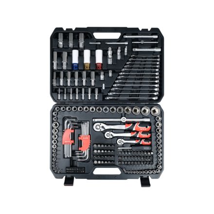 Sada nástrčných kľúčov YATO 198 kusov 1/4" 3/8" 1/2"
