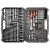 Sada nástrčných kľúčov YATO 128 kusov 1/4", 3/8", 1/2" CrV