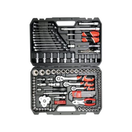 Sada nástrčných kľúčov YATO 126 kusov 1/4", 3/8", 1/2" CrV