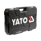 Sada nástrčných kľúčov YATO 173 kusov 1/4", 3/8", 1/2" CrV