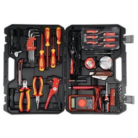 YATO Izolovaná sada náradia pre elektrikárov 68 kusov 1/4" 1000 V CrV   YATO Izolovaná sada náradia pre elektrikárov 68 kusov 1/4" 1000 V CrV
