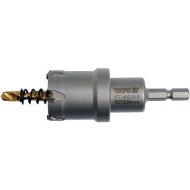 YATO Vykrojovací vrták 30 mm TCT s bitovým upevnením YATO Vykrojovací vrták 30 mm TCT s bitovým upevnením