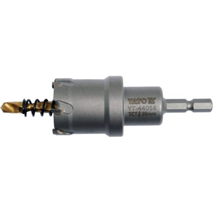 YATO Vykrojovací vrták 30 mm TCT s bitovým upevnením