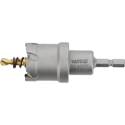 YATO Vrták pre výrez okrúhlych otvorov 32 mm TCT s upínaním
