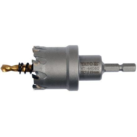 YATO Otvárač otvorov 35 mm TCT s upínacím bitom